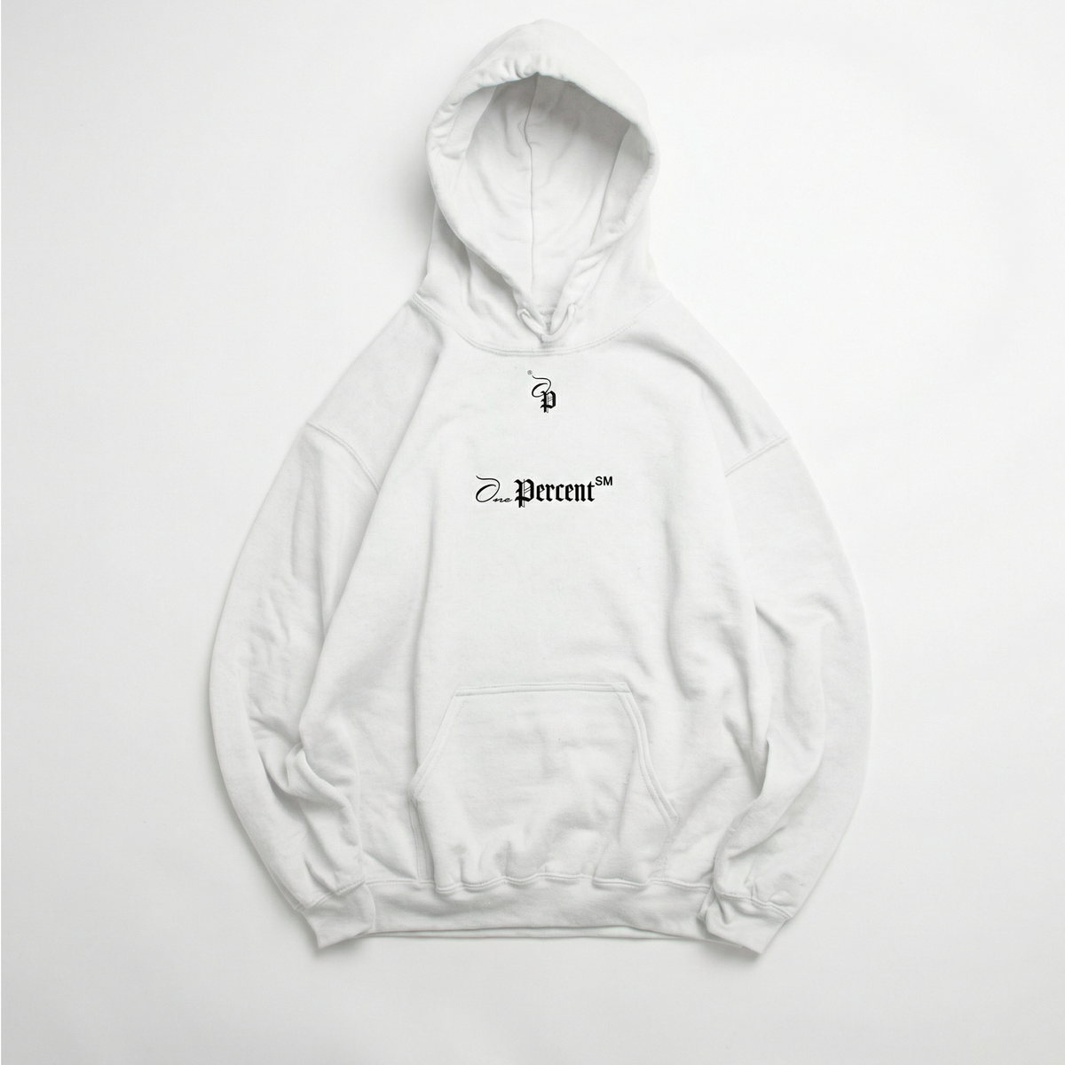 One Percent Merch ONE PERCENT℠ DOUBLE LOGO HOODIE – One Percent Co